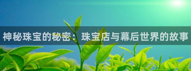 新航娱乐最新消息:神秘珠宝的秘密:珠宝店与幕后世界的故事